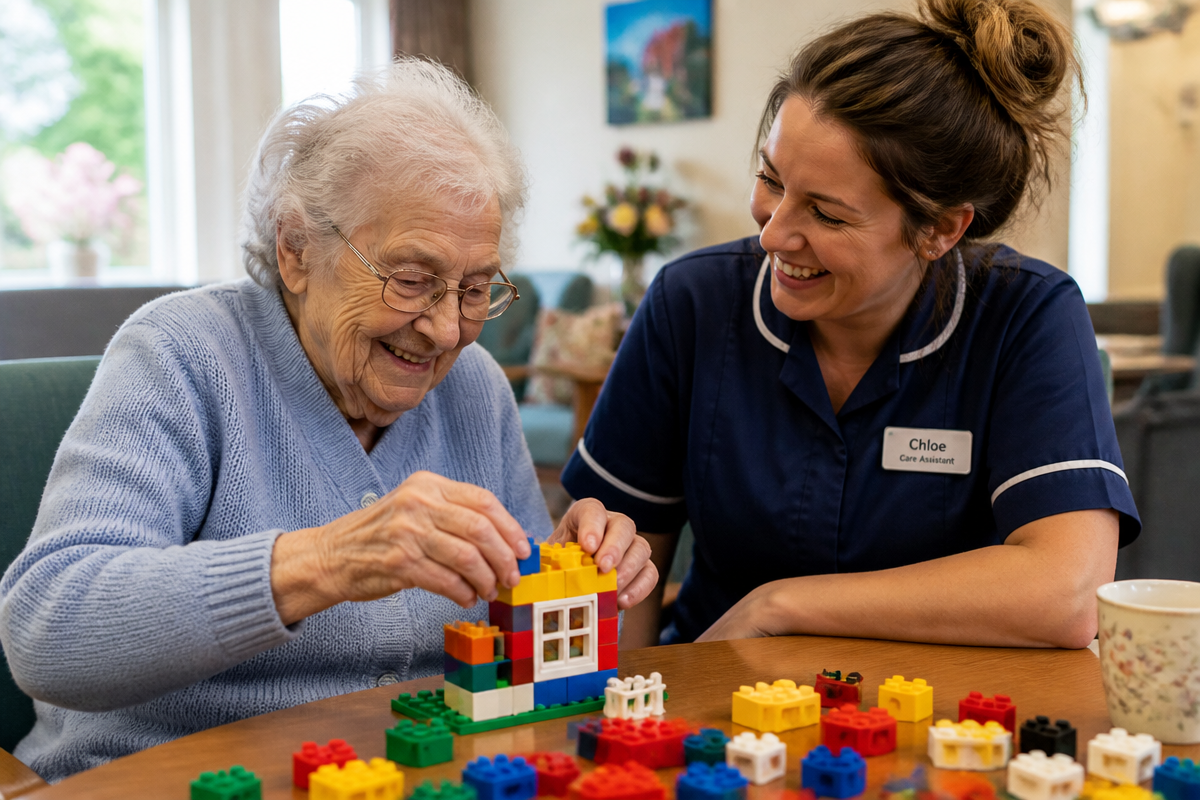 Why Lego is good therapy for people with dementia